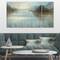 Designart - Vue from Lase House - Lake House Premium Canvas Wall Art